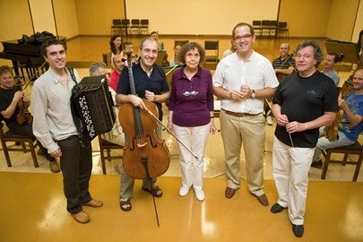 The Orchestra hosts a visit by Sofia Gubaidulina to celebrate the recording of a monograph CD dedicated to the composer's work