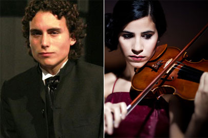 Ilyich Rivas zuzendariaren eta Ana María Valderrama biolinjotzailearen gaztetasuna Euskadiko Orkestraren 9. Abonu proraman