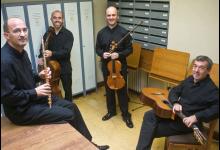 El Caurteto BRAL antes del concierto