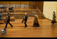 Sección de violoncellos de la Orquesta de Euskadi