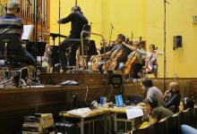 BNO recording the soundtrack of 