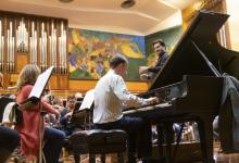 Rehearsal: Agata in eruption (Stephen Hough) Stephen Hough & Robert Treviño