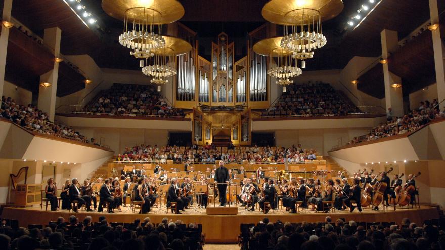 La Orquesta Sinfónica de Euskadi en el Auditorio Nacional de Madrid en el 2010
