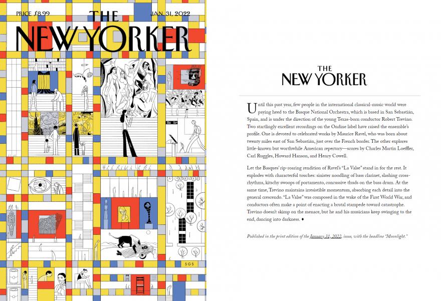The Basque National Orchestra reviewed in the pages of The New Yorker